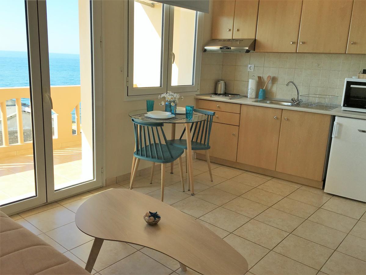 Koumpe Blue Sea View Apartment Retimno Zewnętrze zdjęcie