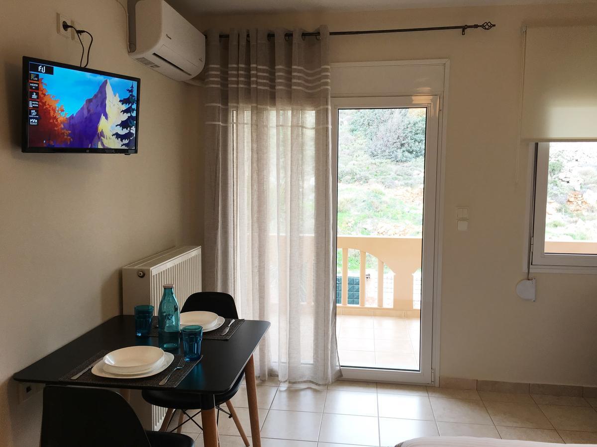 Koumpe Blue Sea View Apartment Retimno Zewnętrze zdjęcie